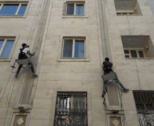 نماشویی باطناب وداربست تهران